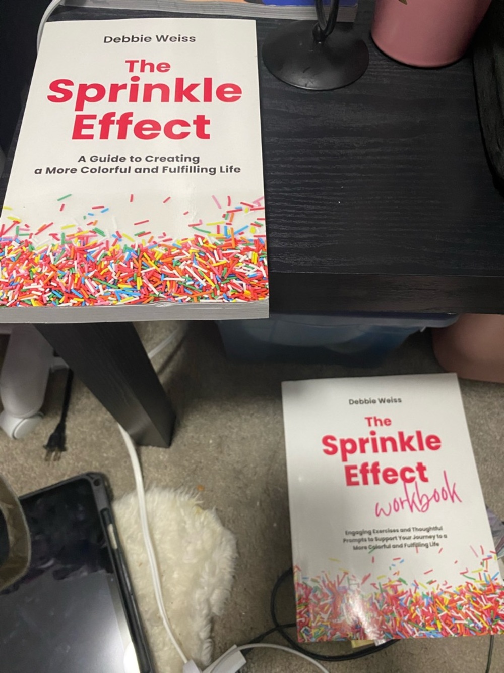 Debbie Weiss "The Sprinkle Effect" Book Bundle - White with Multicolor Sprinkles